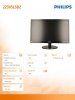 Monitor 21.5 223V5LSB2/10 LED Czarny